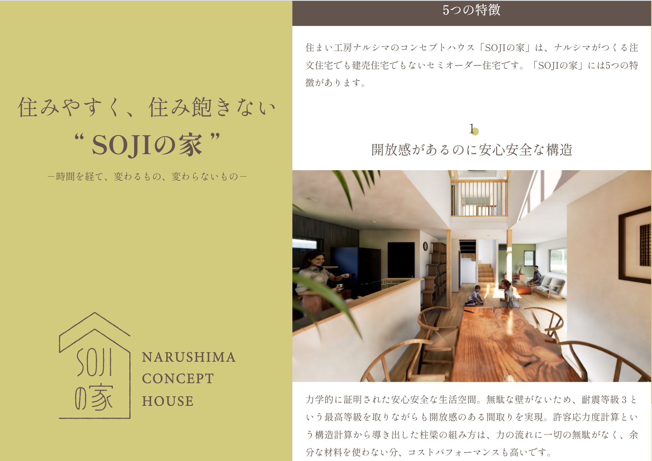 「SOJIの家」の設計思想